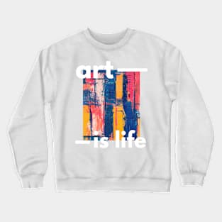 Black and White Art Bold Artist Crewneck Sweatshirt